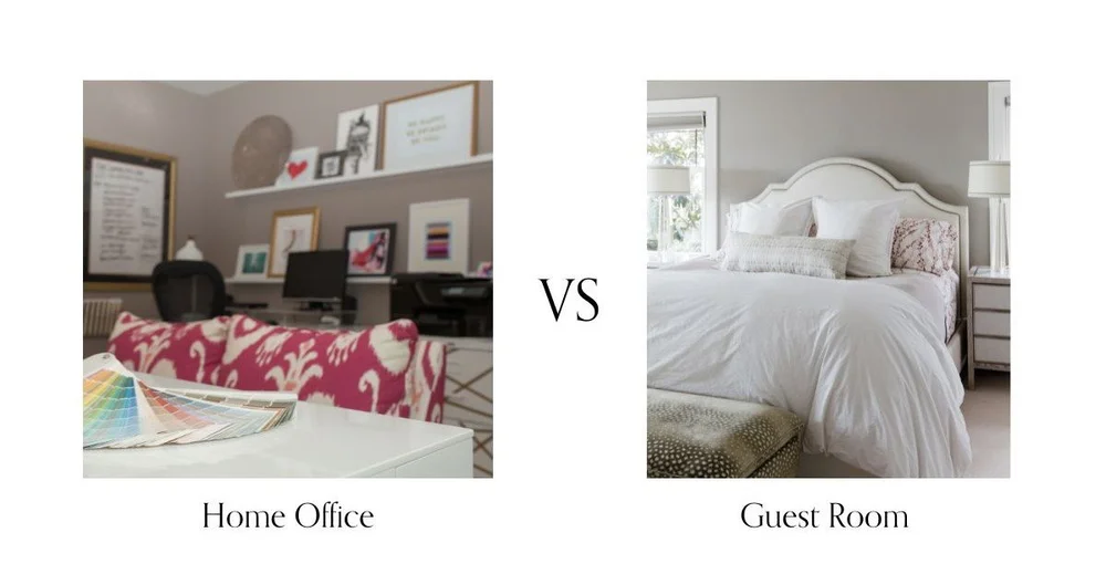 Design For Convenience: Home Office To Guest Room Transformation