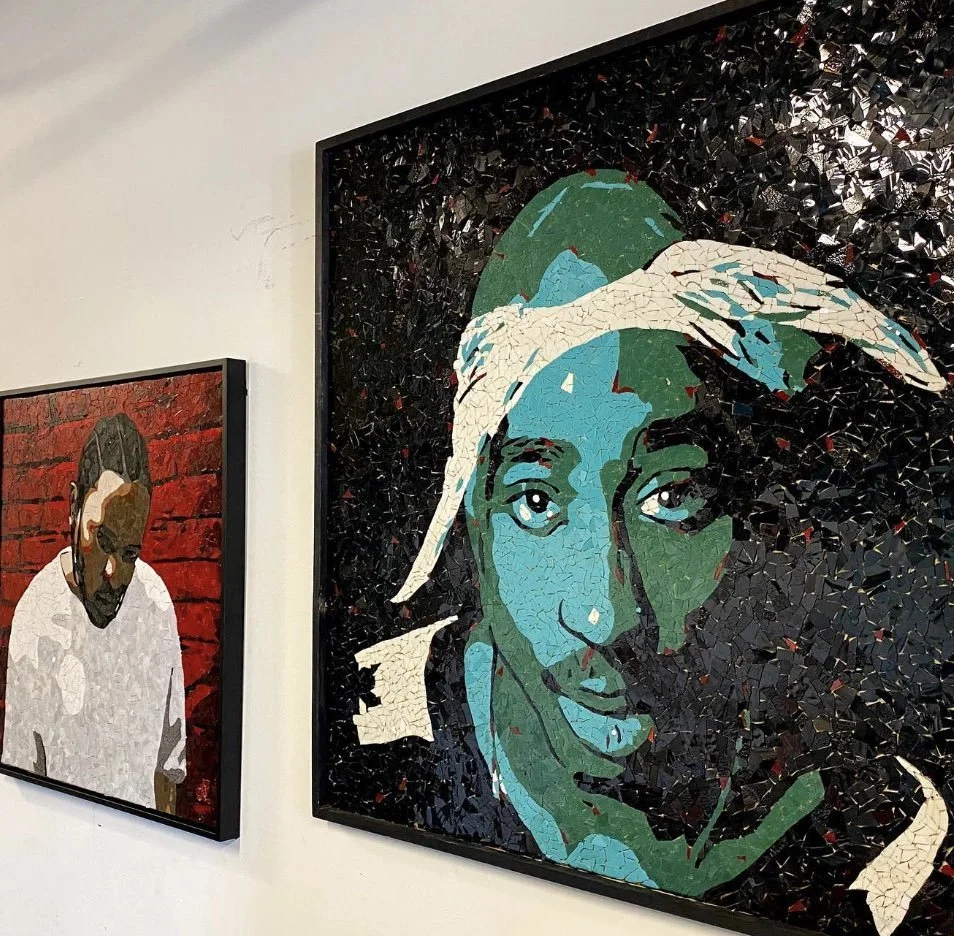 Mosaic Portraits and Pop Culture Portrait Art — Custom Luxury Mosaic ...