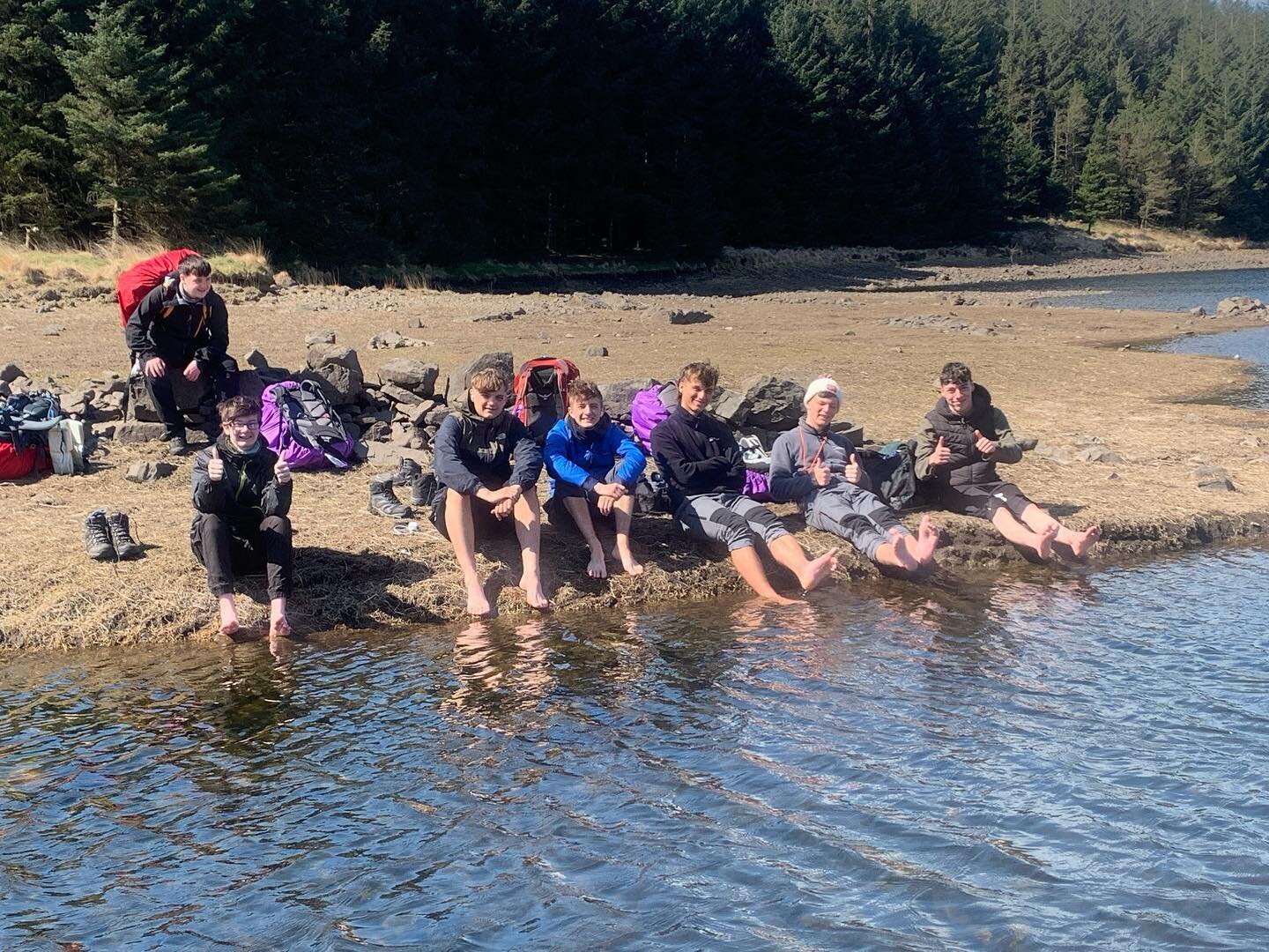 Another practice Exped in the bag. 

@tacmountaineering and myself had the guys from @ulidiacollege out this weekend. They were great craic, it almost didn&rsquo;t feel like work.

I think the first picture optimises how I feel Dofe should be&hellip;