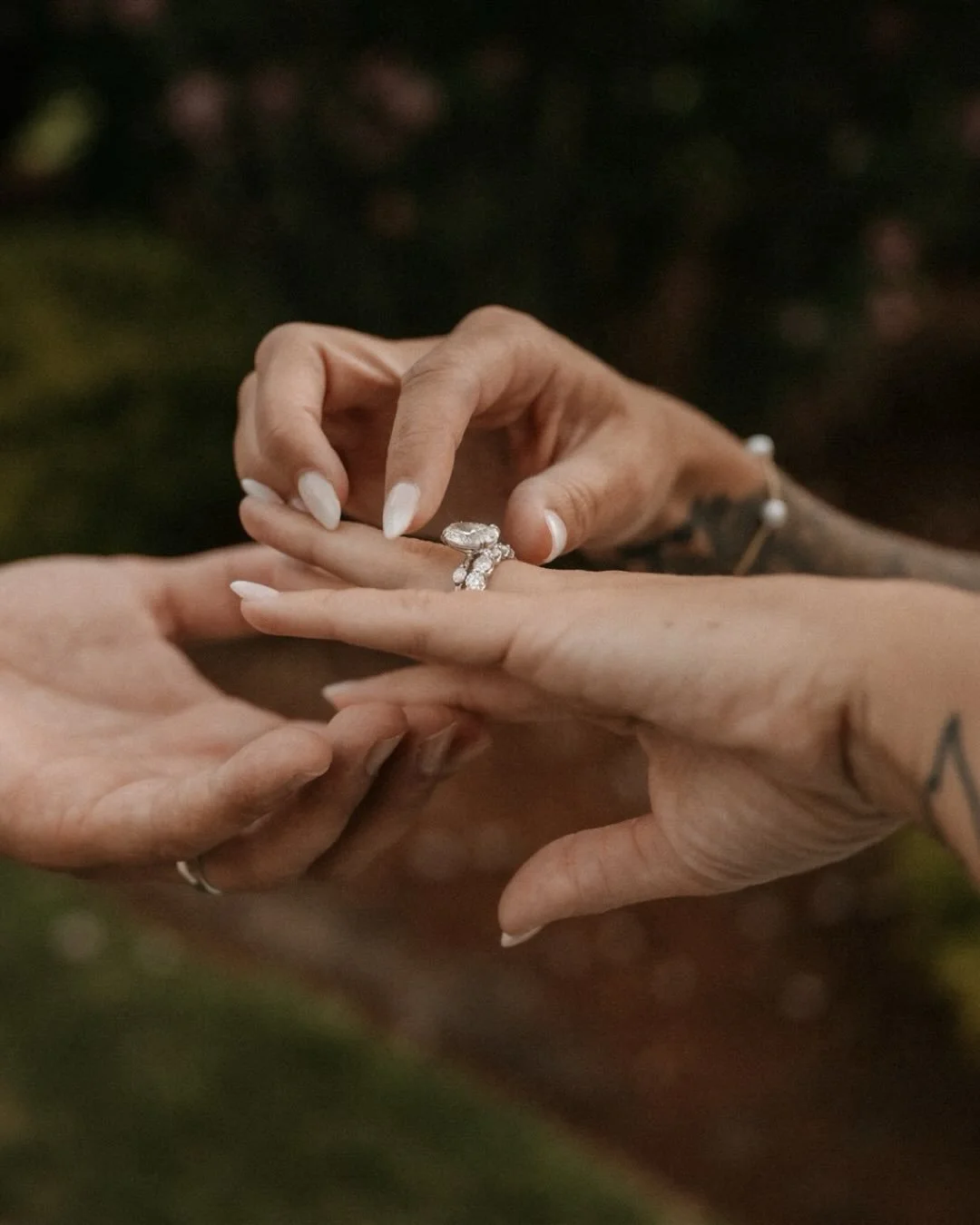 will always vibe with hand shots 💍