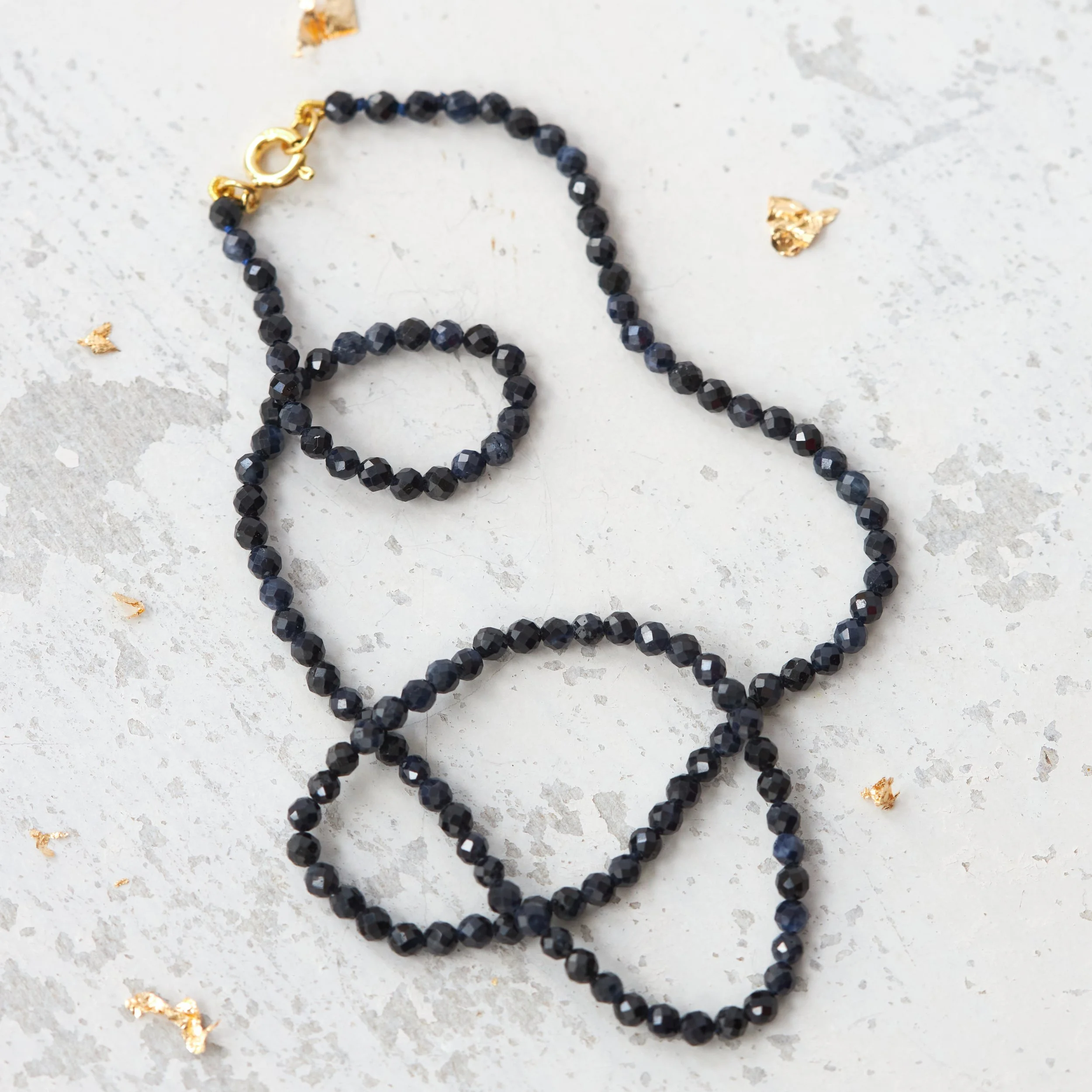 DAINTY Blue Sapphire Necklace