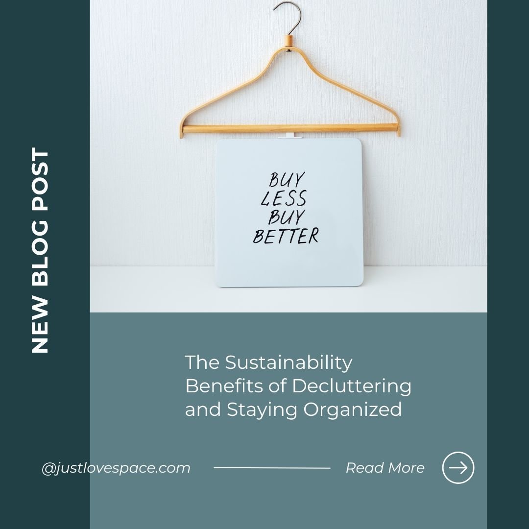 Decluttering isn't just about tidying up&mdash;it's about sustainability! From reducing waste to conserving resources, every organized space makes a difference. ♻️ Dive into my latest post to learn how staying organized contributes to a greener futur