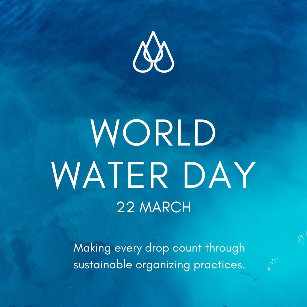 💧 On this World Water Day, Just Love Space is proud to highlight our commitment to sustainability and water conservation. 🌱♻️

At Just Love Space, we believe that sustainable organizing practices go hand in hand with preserving our planet's preciou