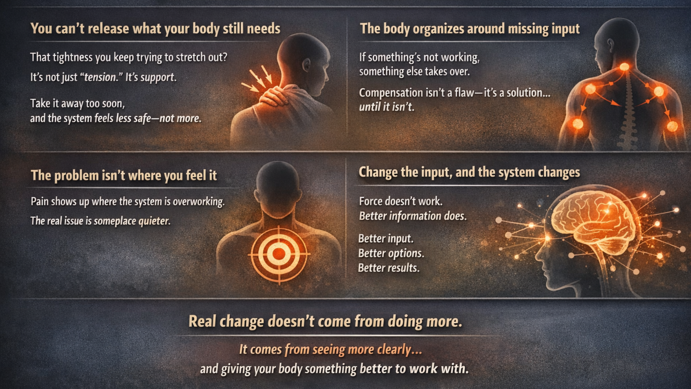 Real Change Starts Here: The Truth About Tension, Pain, and Movement