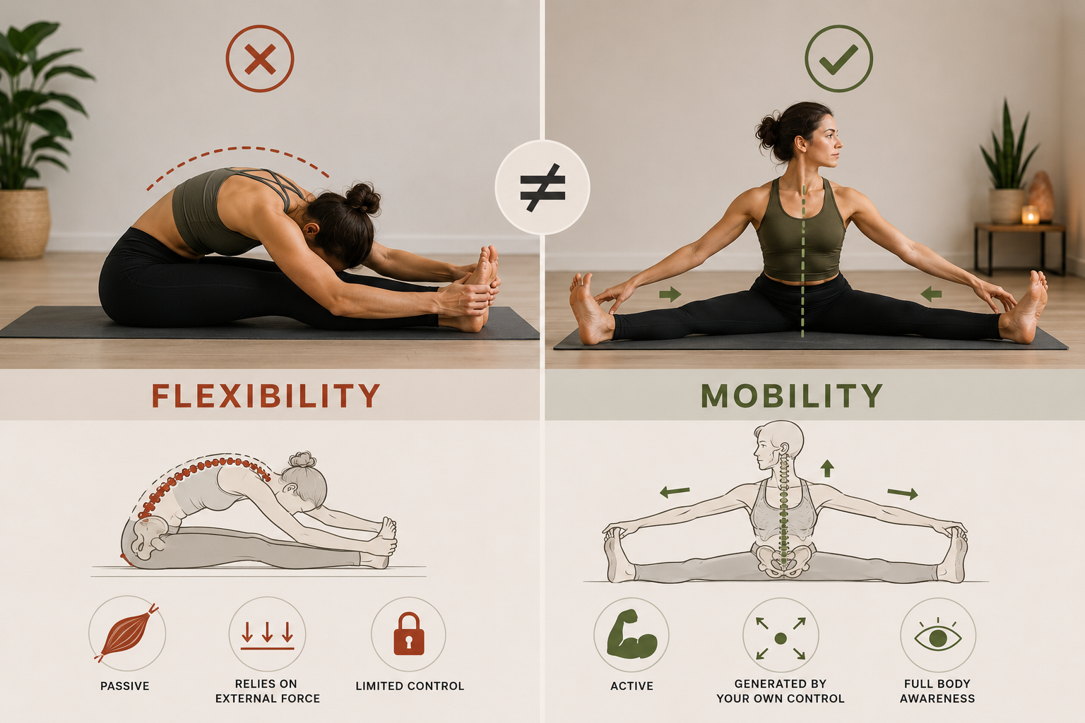 Flexibility and Mobility Are Not the Same Thing