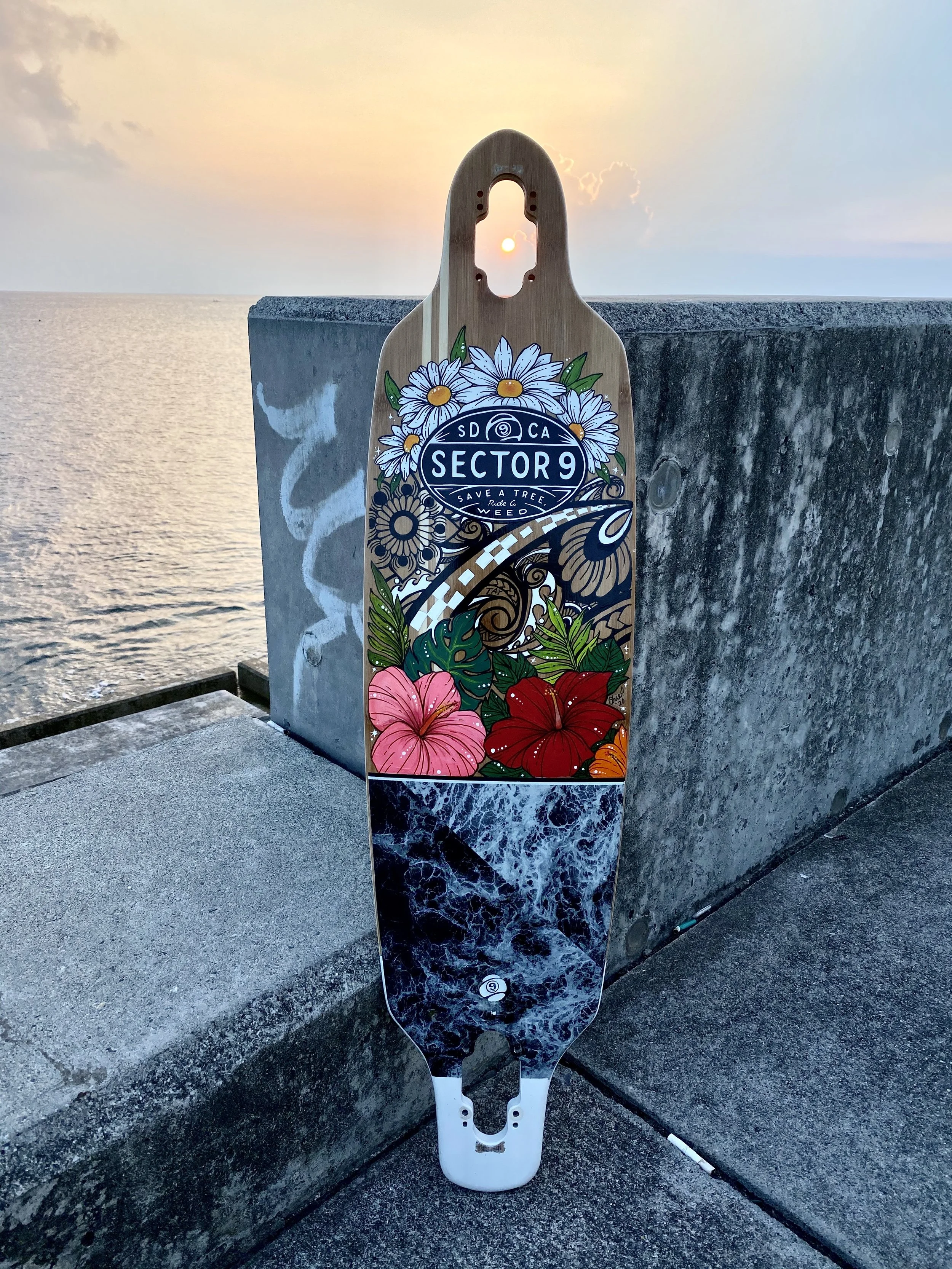 Skateboard Art Commission - 2020 