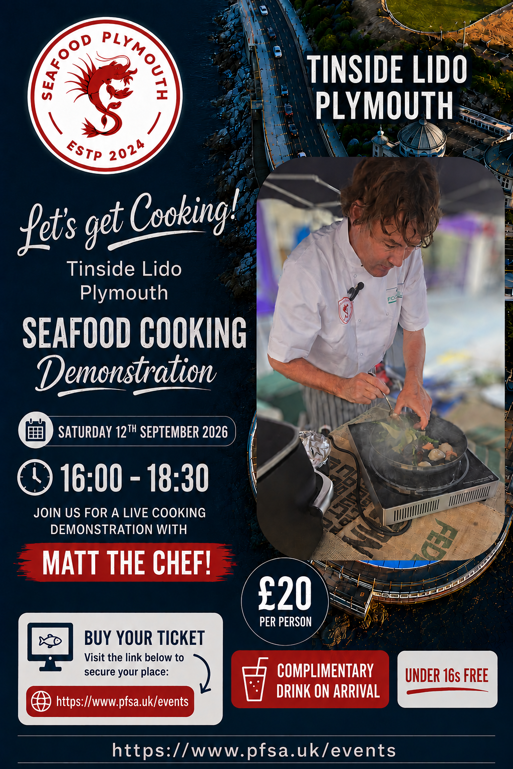 Seafood Cooking Demonstration with Matt Corner
