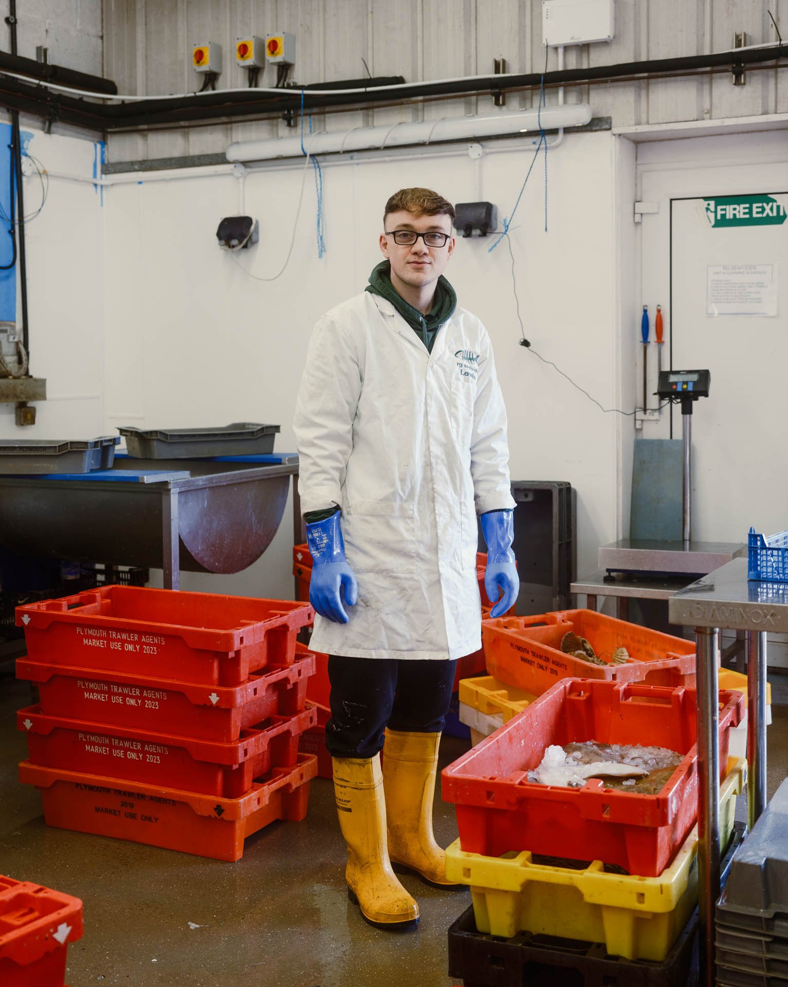 Lewis - Manager R G Seafoods