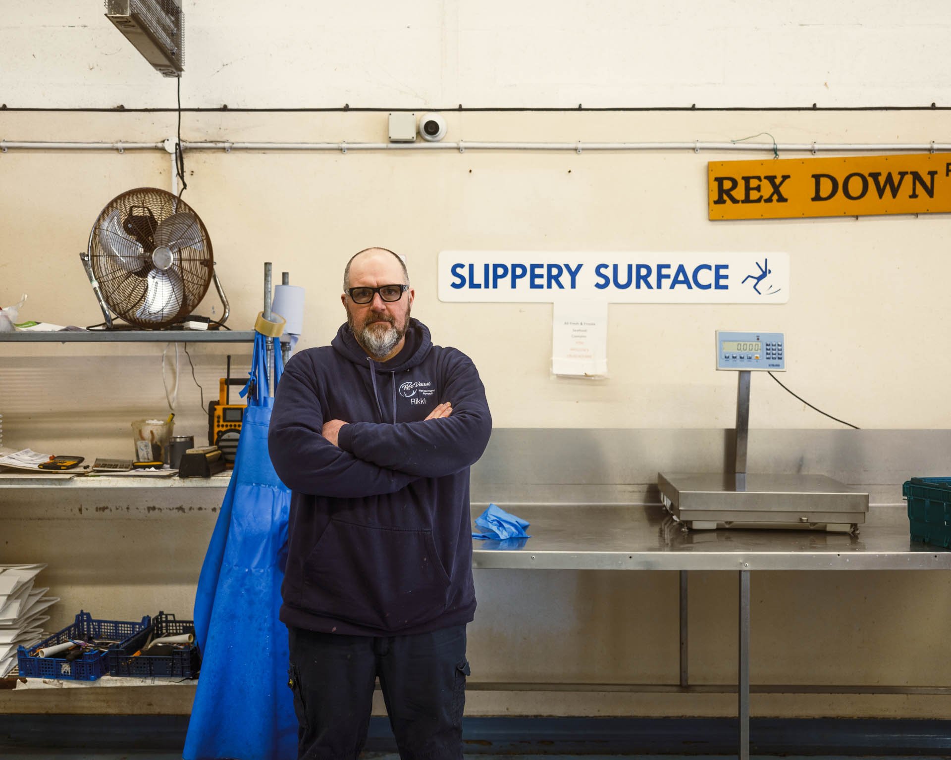 "Every job at sea supports 14 jobs on land. For every boat we lose, that's 40 or 50 people affected." - Rikki, Owner of Rex Down Fish Merchants