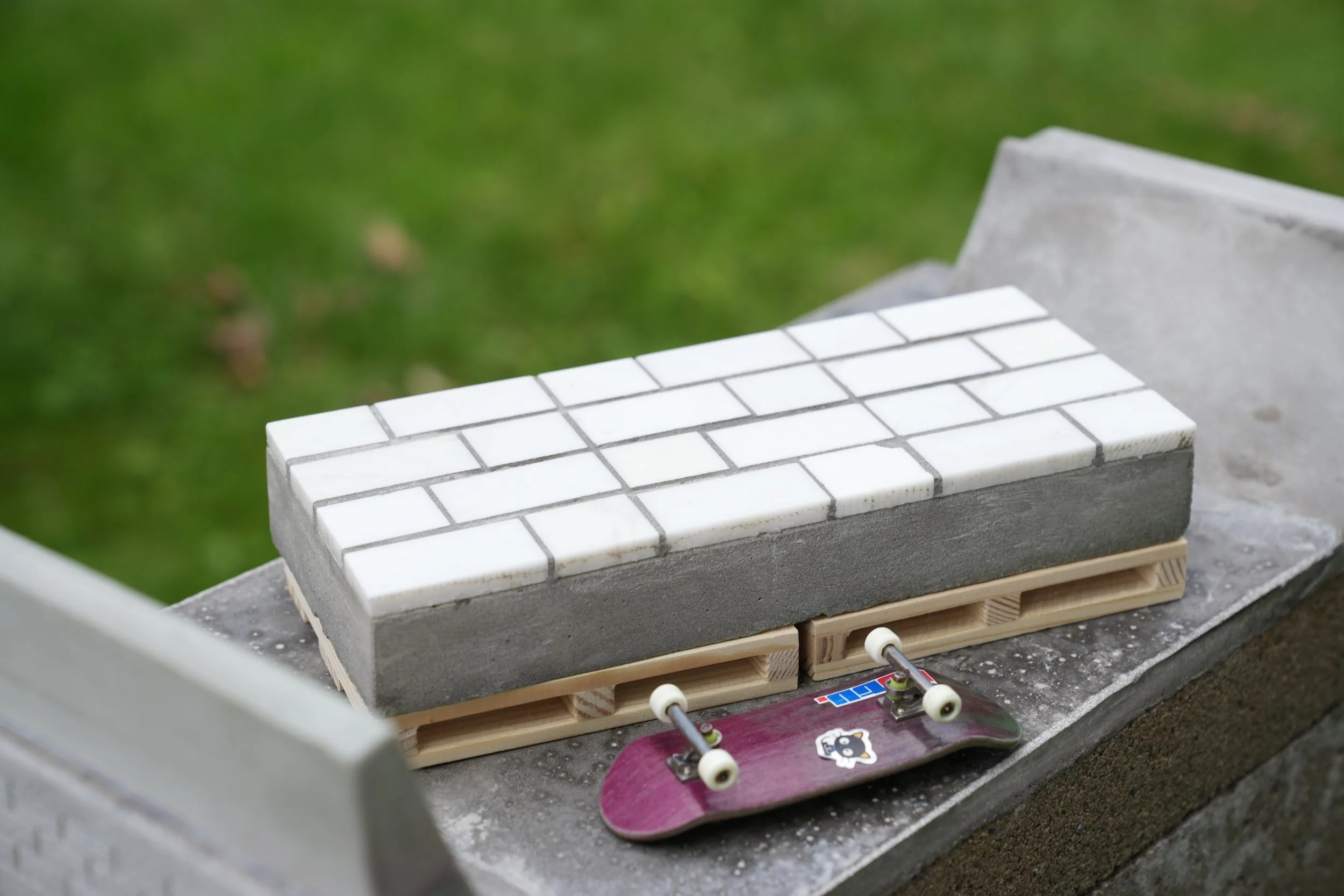 Tiled Concrete Loaf