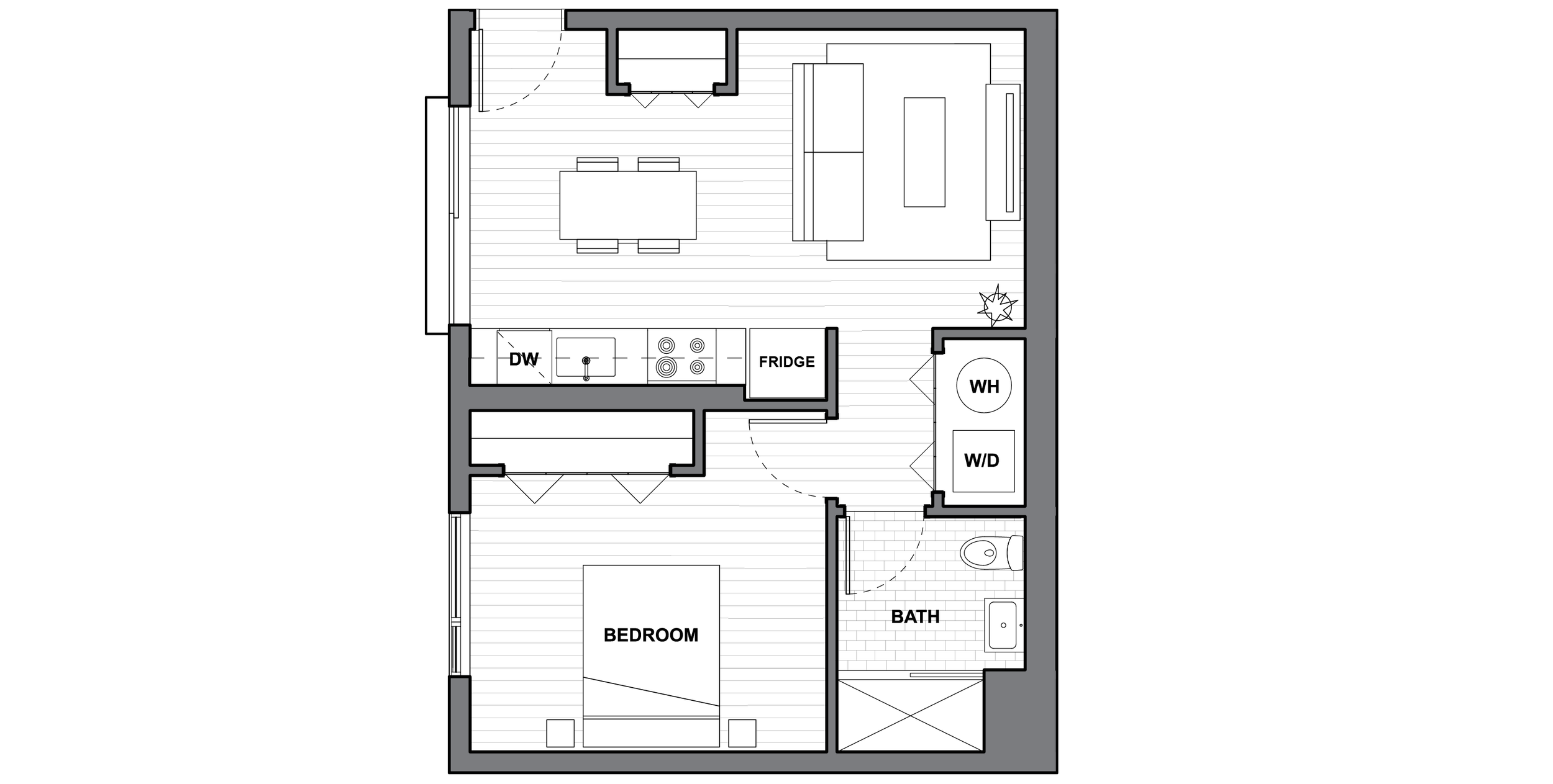   UNIT PH403  1 BEDROOM / 1 BATH 603 SQUARE FEET   REQUEST INFORMATION / APPLY FOR THIS UNIT   