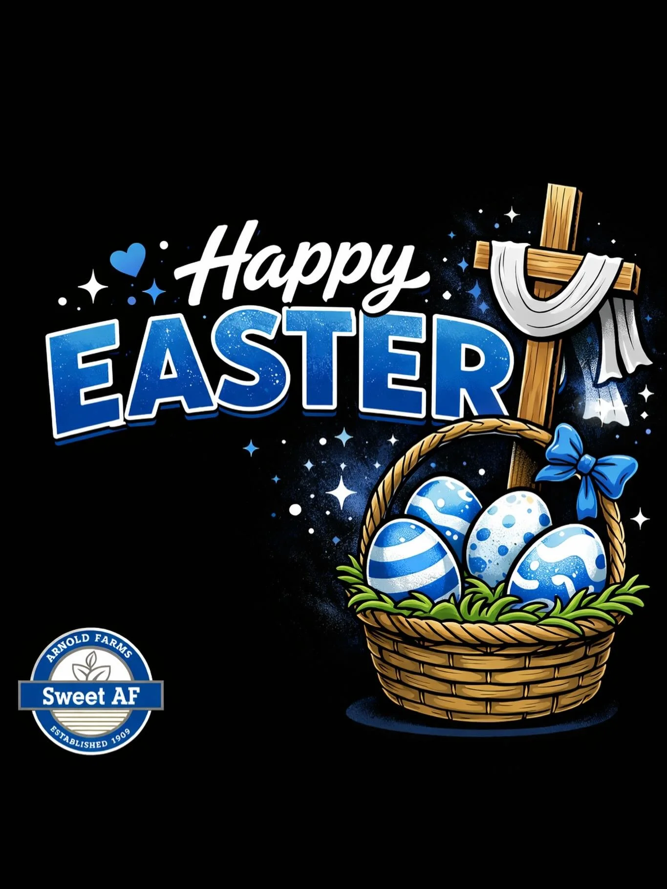Happy Easter from all of us at Sweet AF 💙

Today&rsquo;s a reminder to slow down, soak it in, and spend time with the people who matter most.

We&rsquo;re grateful for this community, for every order, every visit, and every bit of support you&rsquo;