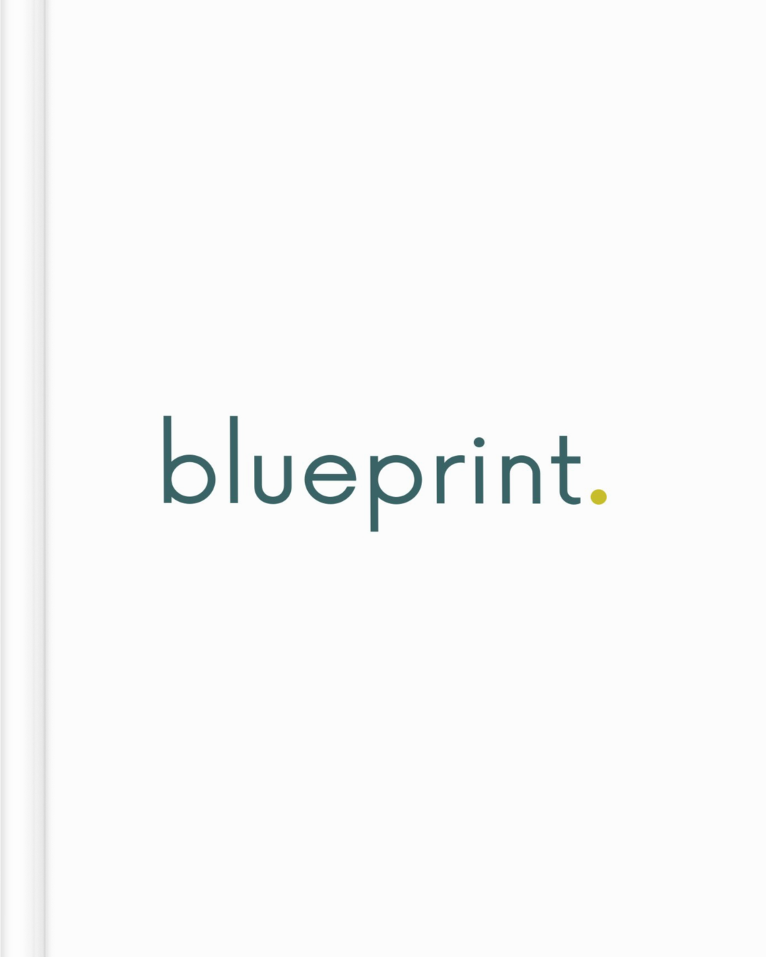 Blueprint Workbook  (Hardcover Journal)