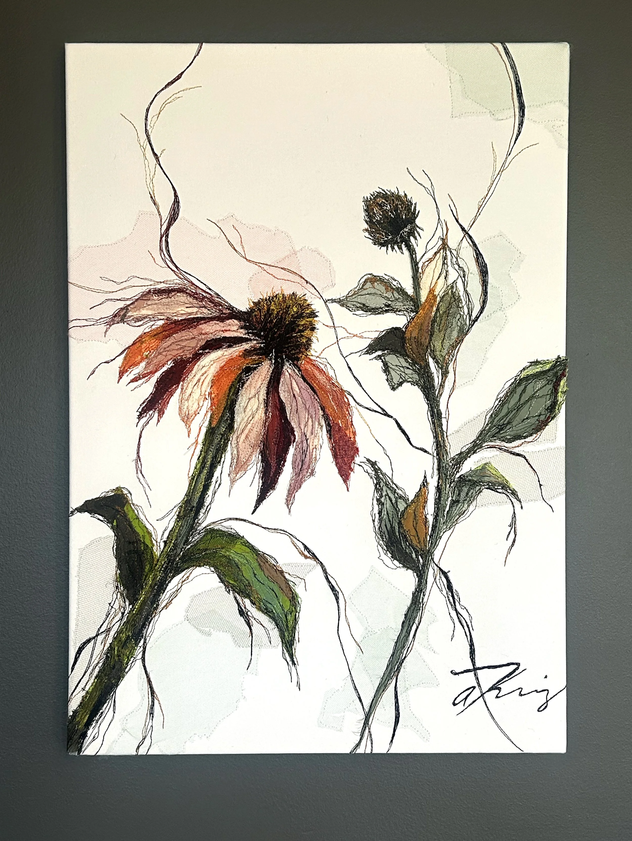 Study No. 2- Wildflower -SOLD