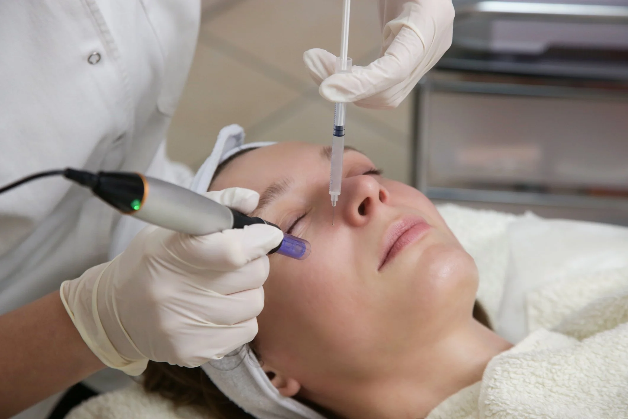 microneedling skin treatment houston