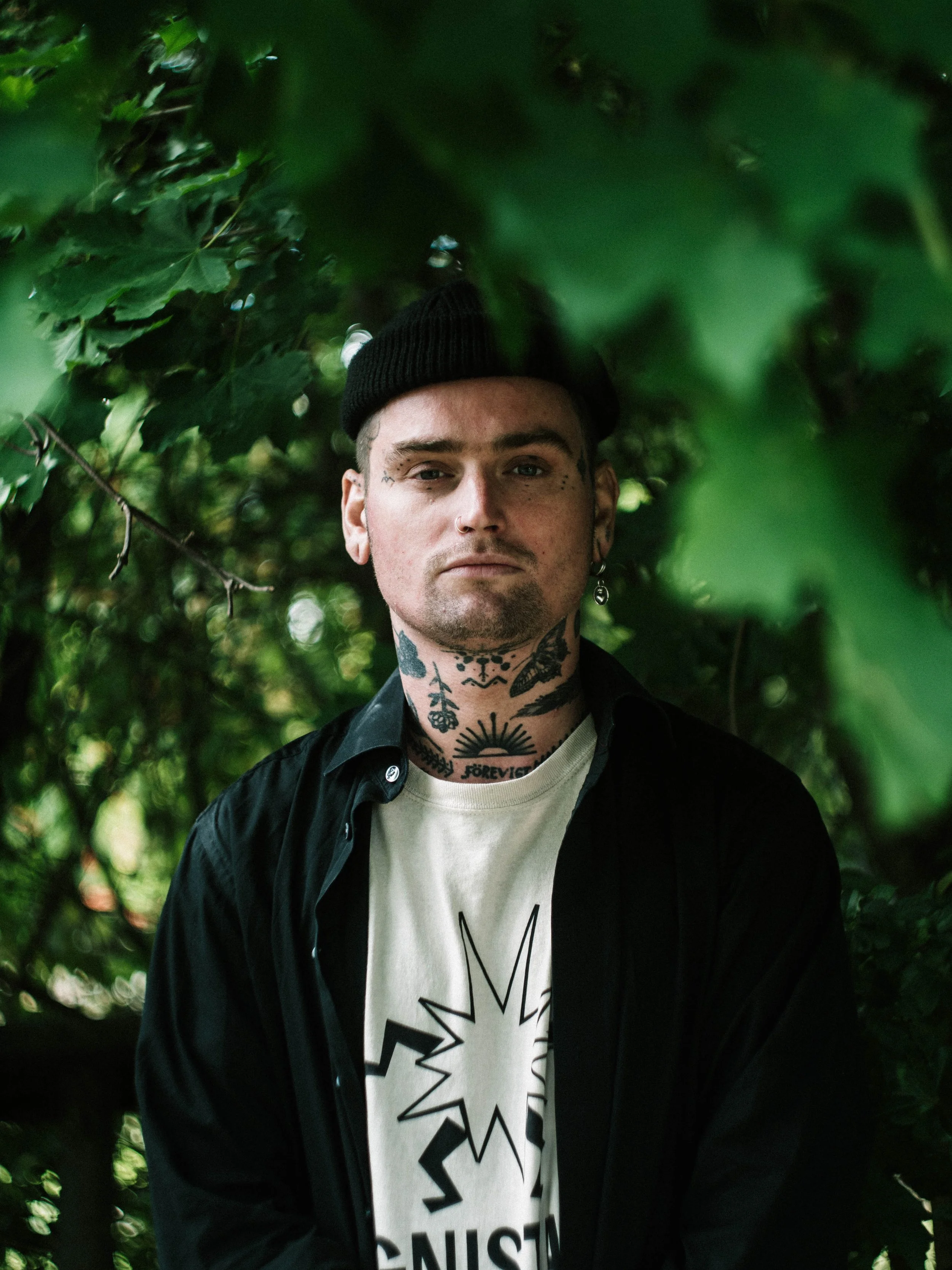 Portraits of tattoo artist Thure Melander