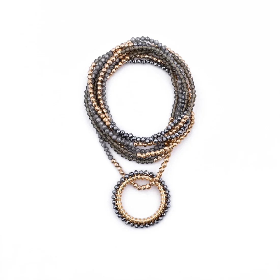 Savuti Gold Black Hayley Necklace.webp