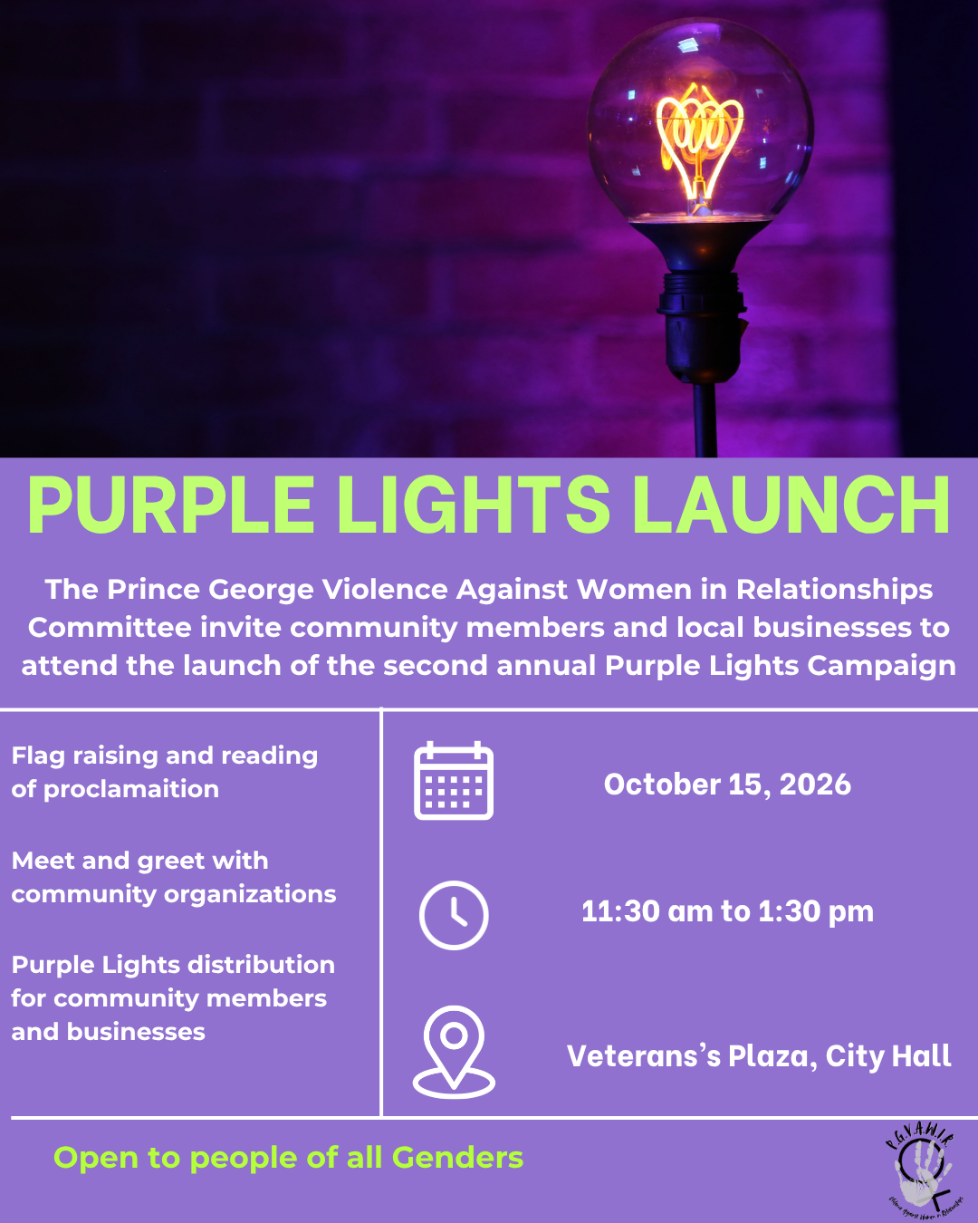 Purple Lights Launch