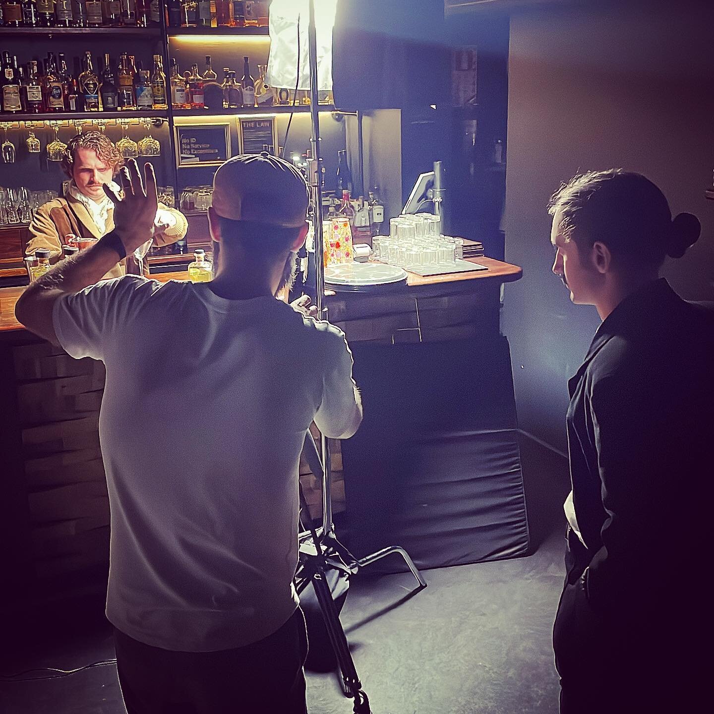 Do you have your ticket for Cocktales tomorrow night at Kismet? Only ten tickets left. If you miss it, you can always book us to come to your own lounge or venue! Here we are with @jonnyeagle of @innitcreative.nz at @kismet_cocktailbar shooting a che
