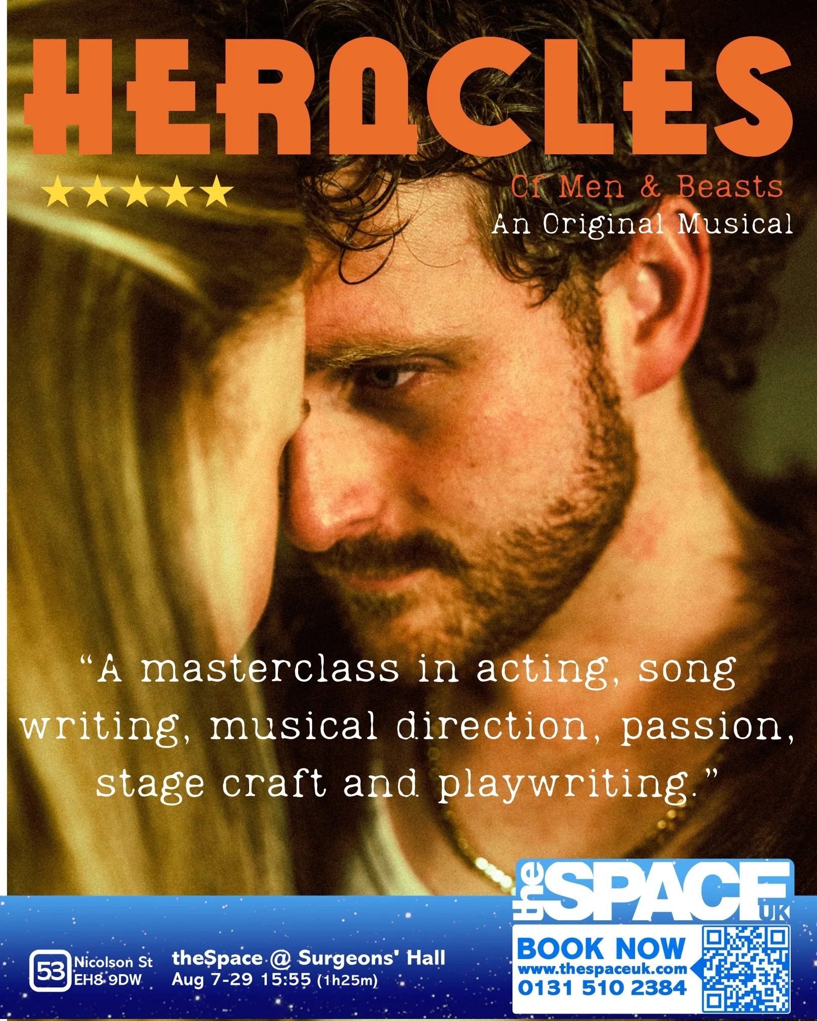 If you've fallen in love with Hadestown, or you're currently obsessed with The Odyssey, we think you'll find something to love in Heracles: Of Men &amp; Beasts.

This August, our acclaimed Kiwi theatre company brings its original indie folk musical t