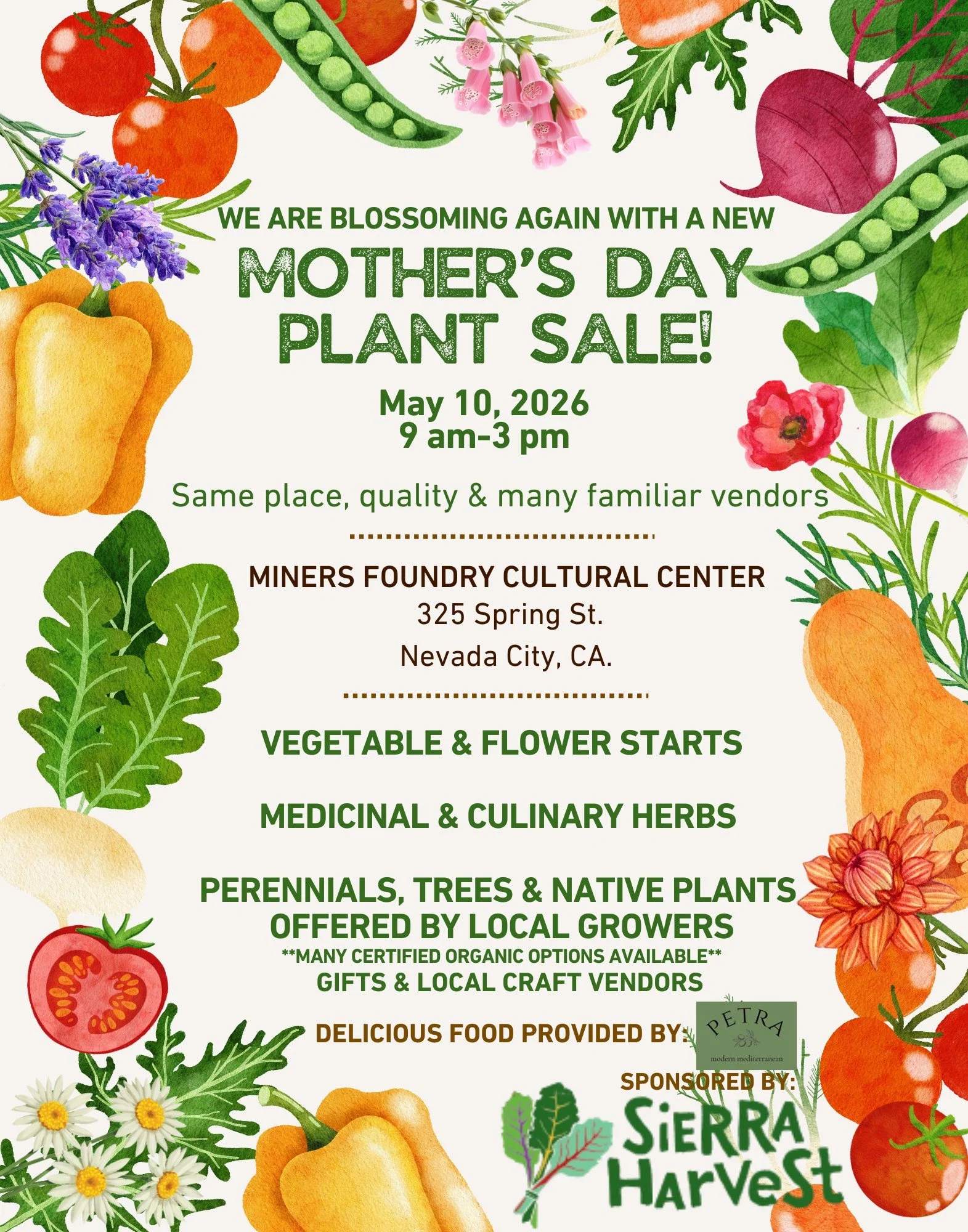Mother's Day Plant Sale