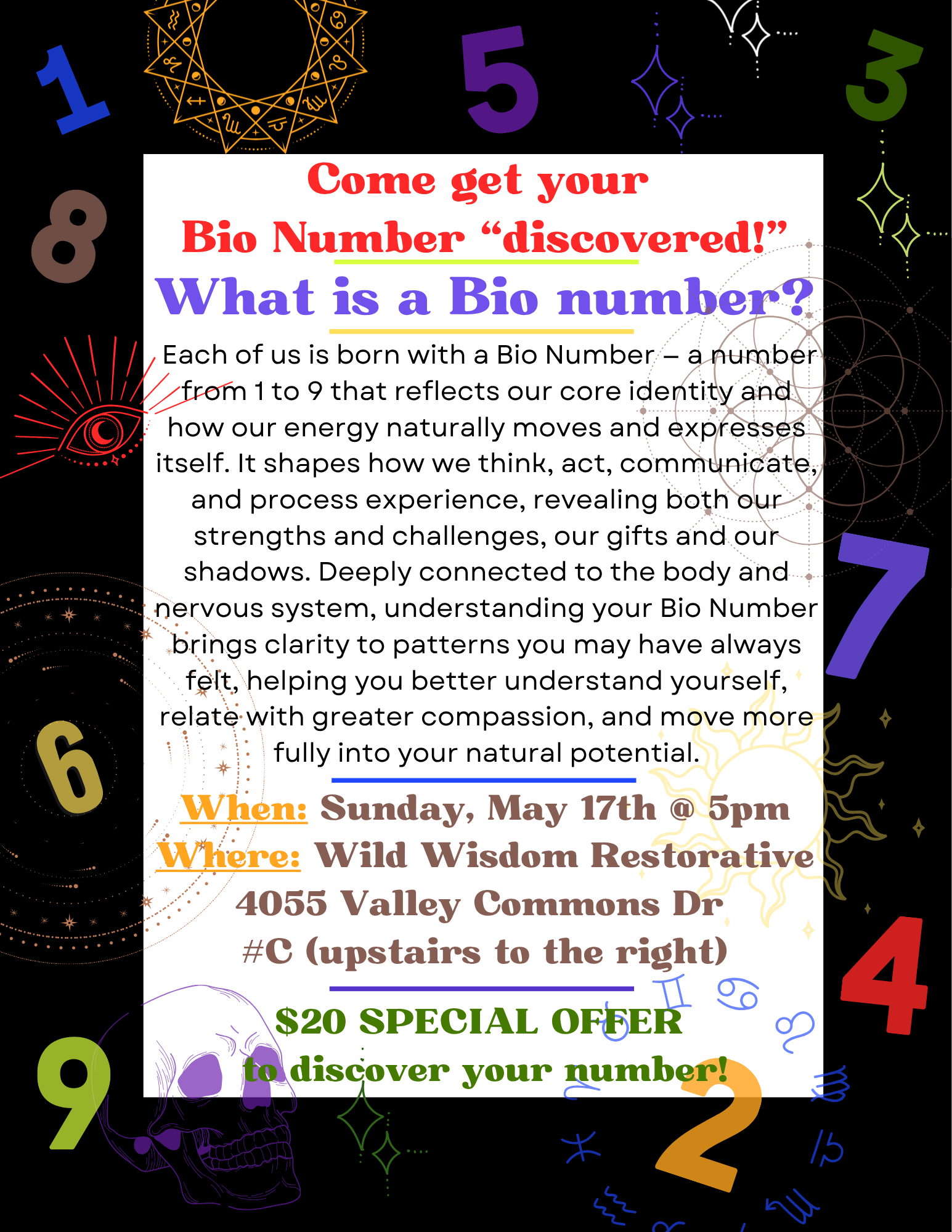 Bio Number Discovery