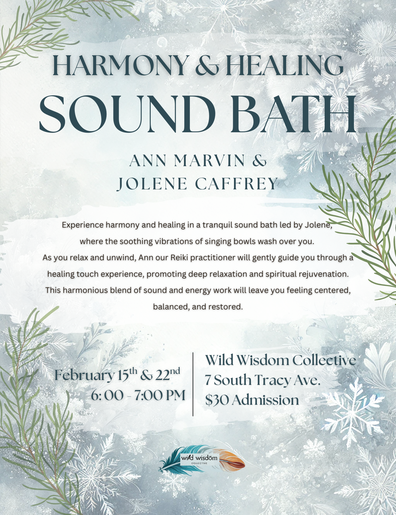 Harmony &amp; Healing Sound Bath 