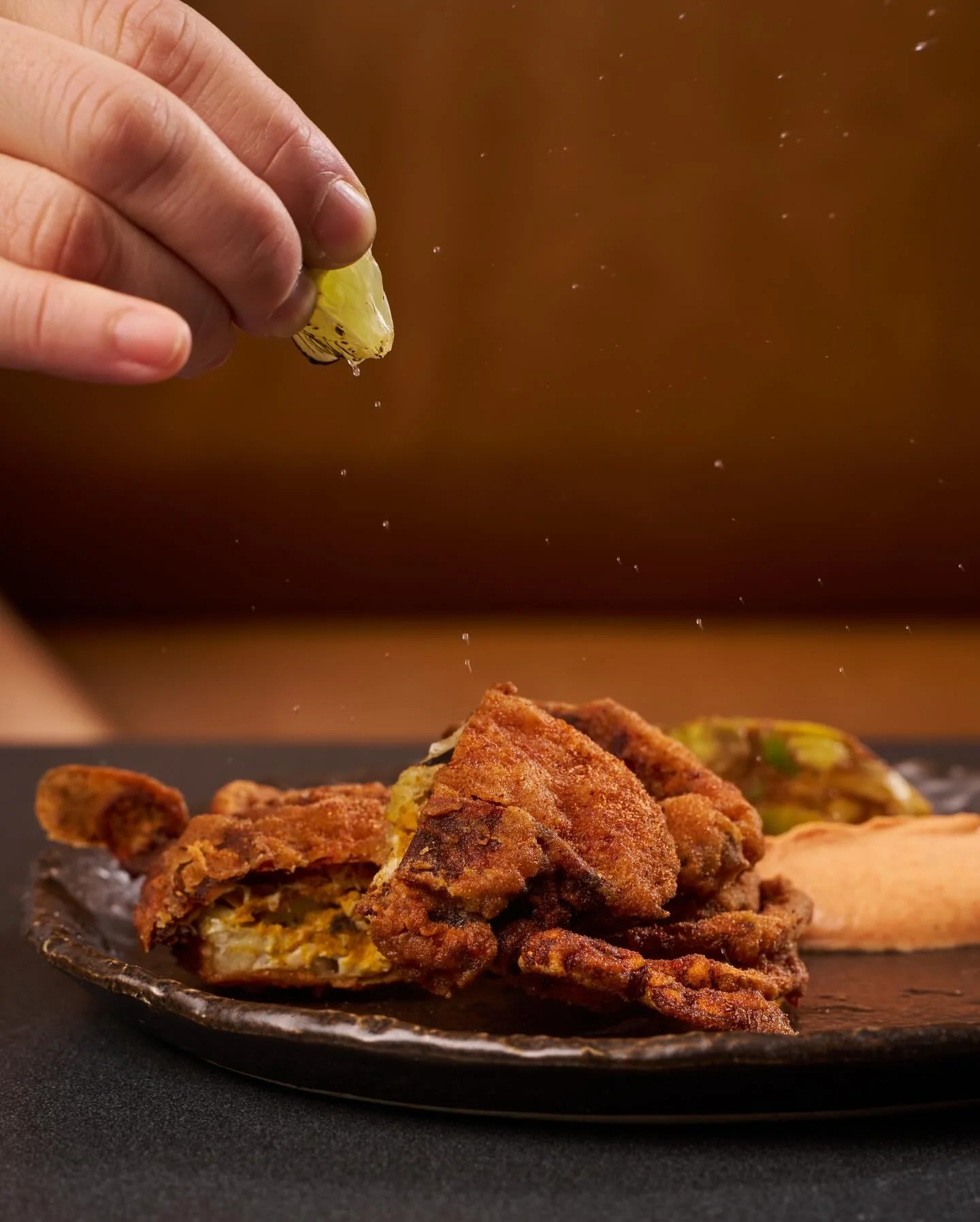 Fried, iconic, and impossible to resist &mdash; there&rsquo;s a reason our Soft-Shell Crab stays winning. 🦀🔥 Dip into Avocado Kimchi &amp; Spicy Yogurt and thank us later.

#Naro #NaroNYC