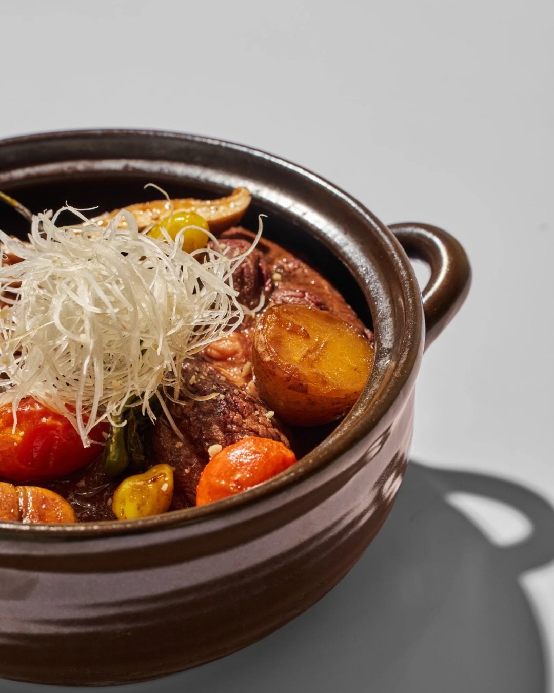 Galbi Jjim - (Braised Short Rib) 🍖

Classic Korean home-style dish, traditionally prepared by slowly braising beef short ribs in a savory soy-based broth with garlic and aromatics. It&rsquo;s a staple often enjoyed during family gatherings and speci