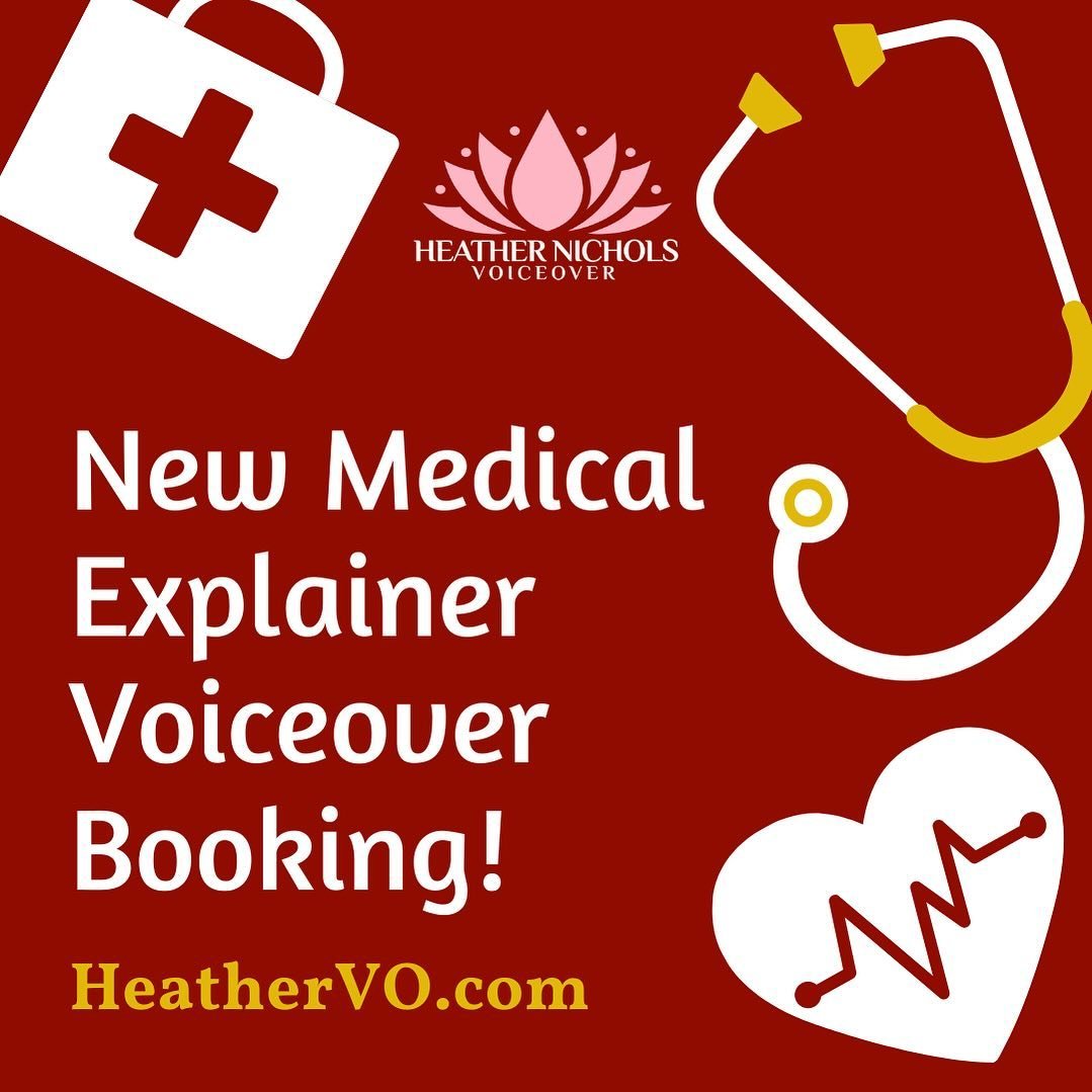 Got a fun new booking today for a medical / pharmaceutical explainer for a new client, discussing how to administer a particular medication. I don&rsquo;t take for granted the importance of these types of projects! 🎙️🎧
.
.
.
#voiceovers #voiceovera