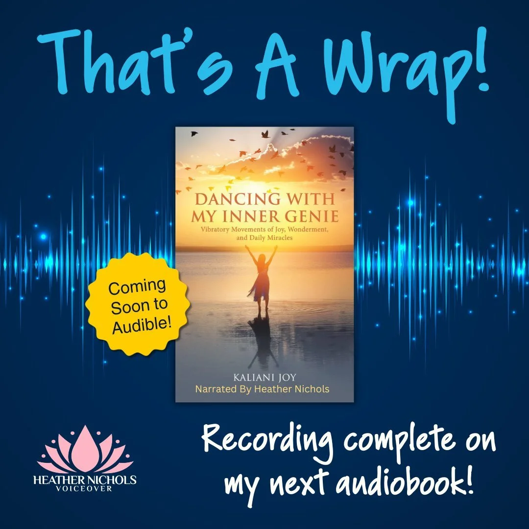 Woo hoo that's a wrap on recording my most recent #audiobook! Keep an eye out on @audible for the release over the next couple of months. 🎧 #narrator #voiceactor #voiceover