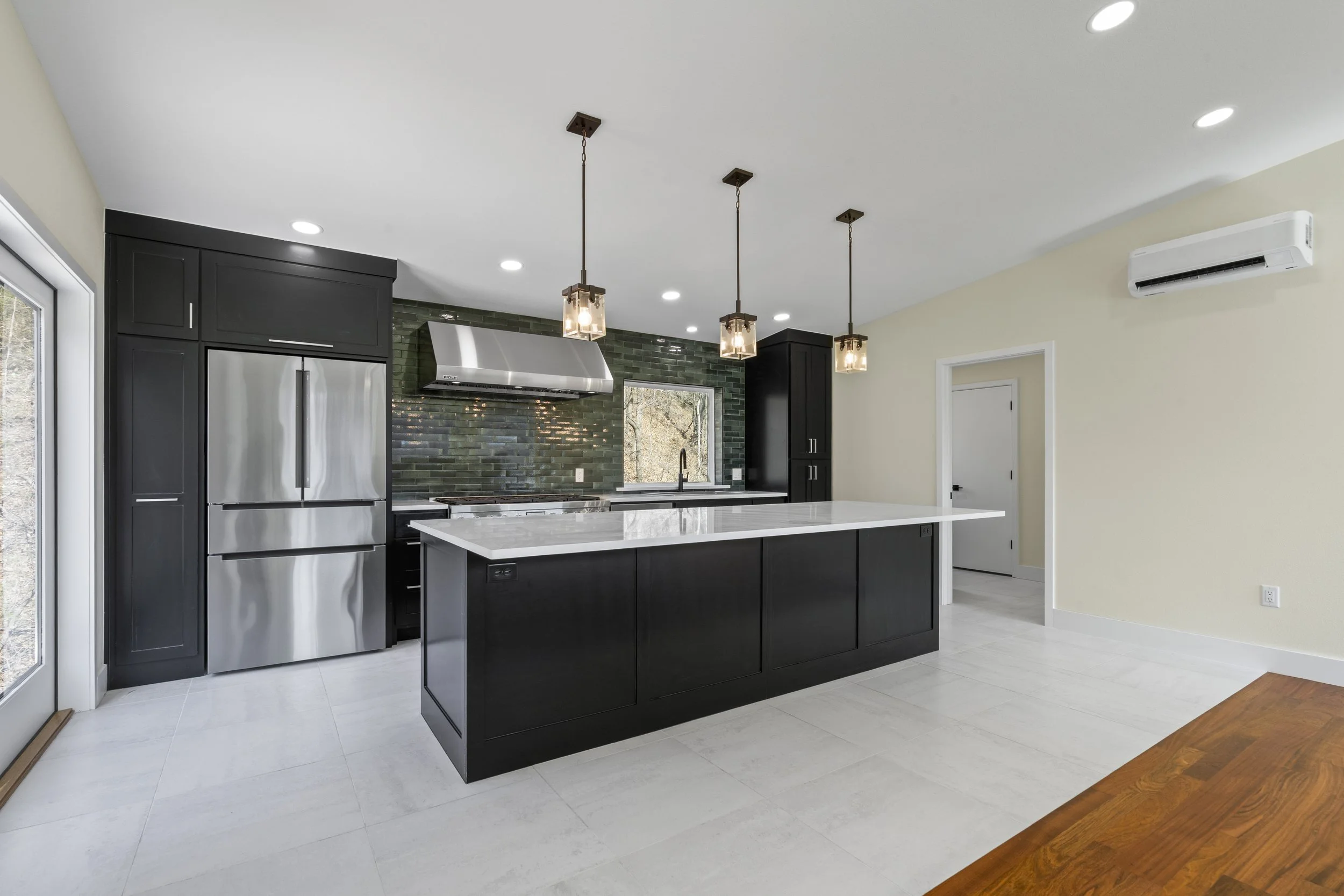 Custom home kitchen interior designed and built by Ahrenholtz Custom Homes