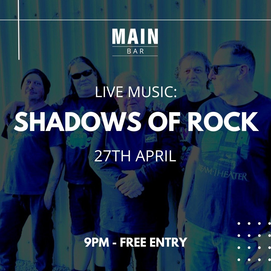 Get ready to rock the night away with Shadows of Rock at Hotel Renmark! 🎸🎶 Join us tonight for an electrifying performance that will have you on your feet all night long. Live from the Main Bar, starting 9pm. See you there!