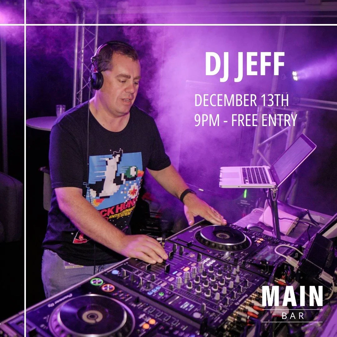 Update for This Saturday Night! 

As previously advertised, Mixed Grill won&rsquo;t be performing this Saturday. But don&rsquo;t worry &mdash; the party&rsquo;s still on! We&rsquo;ve teamed up with one of our favourites, DJ Jeff, who will be spinning