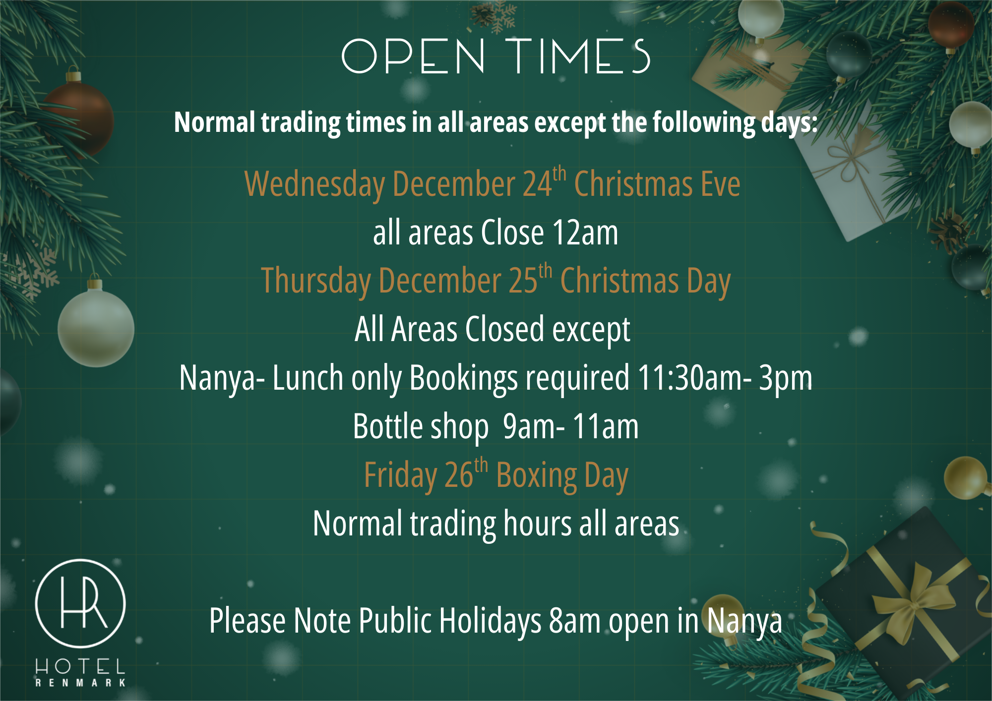 trading hours