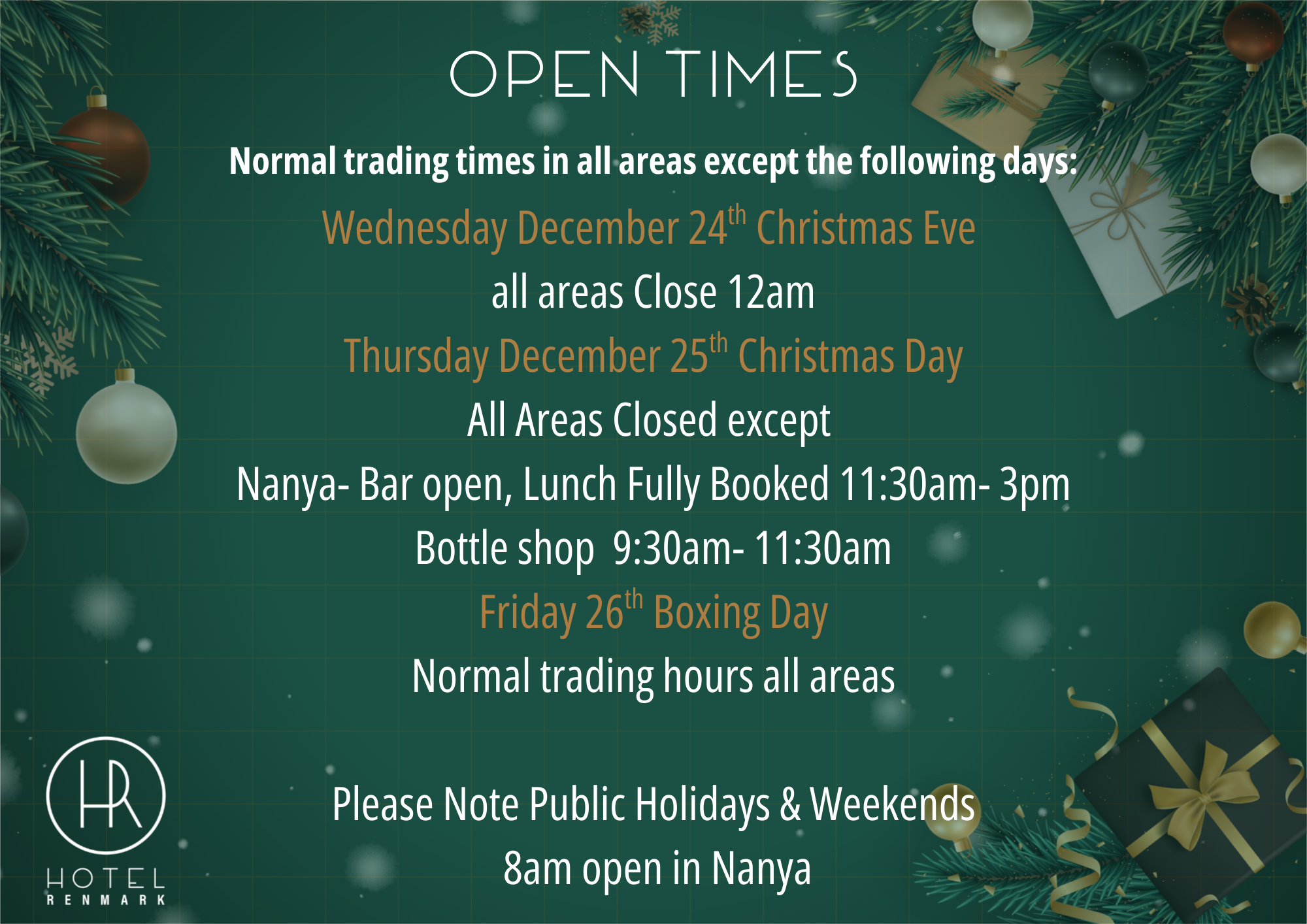 trading hours