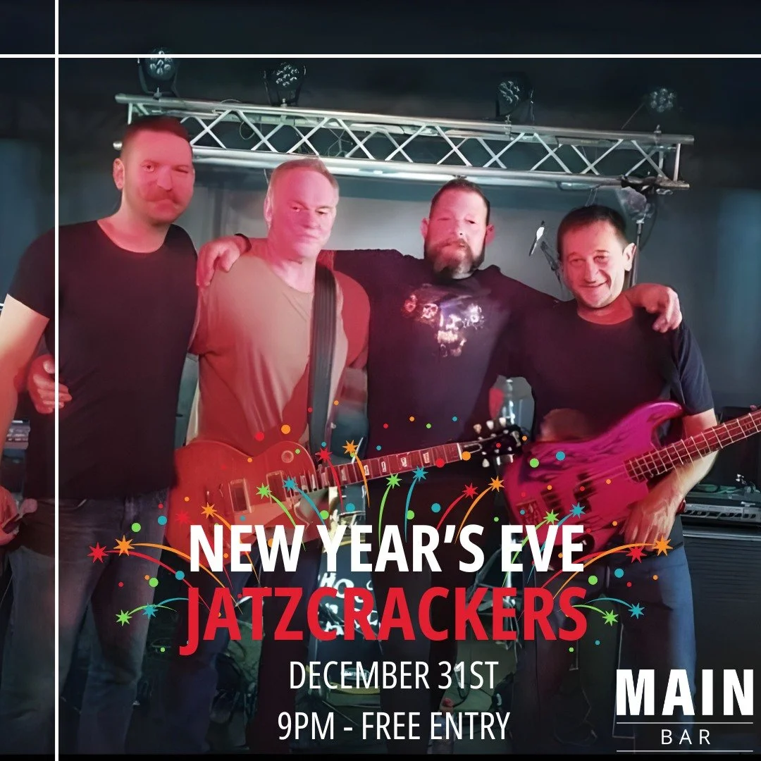 Ring in the New Year with Jatzcrackers!

This New Year&rsquo;s Eve, make your way to Hotel Renmark and celebrate in style. Jatzcrackers are ready to bring the energy, the tunes, and the party vibes to make sure 2026 starts off with a bang!

Great mus