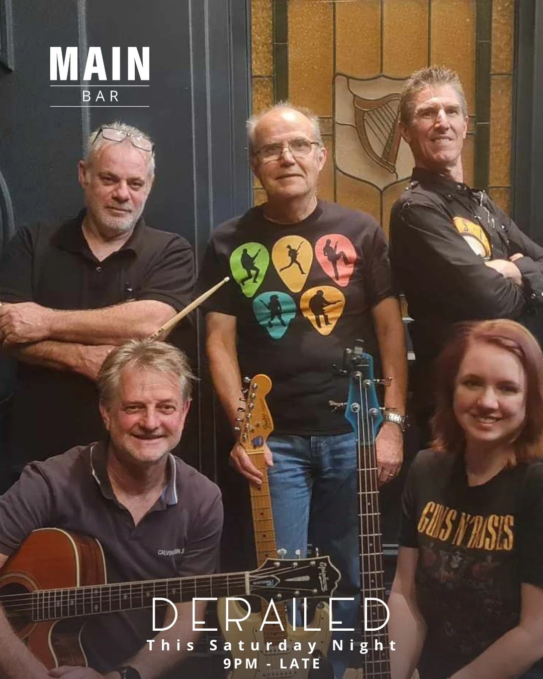 Saturday night at Hotel Renmark 🔥

Derailed playing all your favourites party rock covers.
Good music, good drinks, and a dance floor that won&rsquo;t stay empty.
Grab your crew and get down to the Hotel this Saturday night!

#HotelRenmark #Saturday