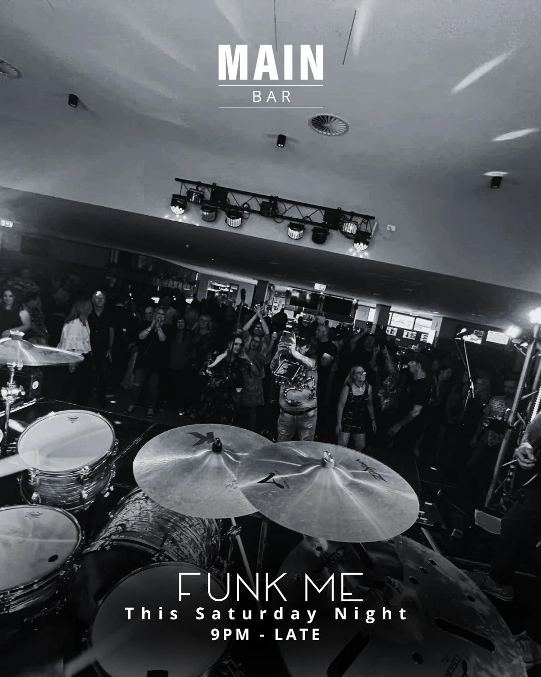 Funk Me are bringing the party 🕺

An exciting lineup of some of Adelaide&rsquo;s best musicians, delivering big energy, feel-good hits, and a dance floor that won&rsquo;t stay empty.

If you&rsquo;re ready for a night that doesn&rsquo;t slow down&md