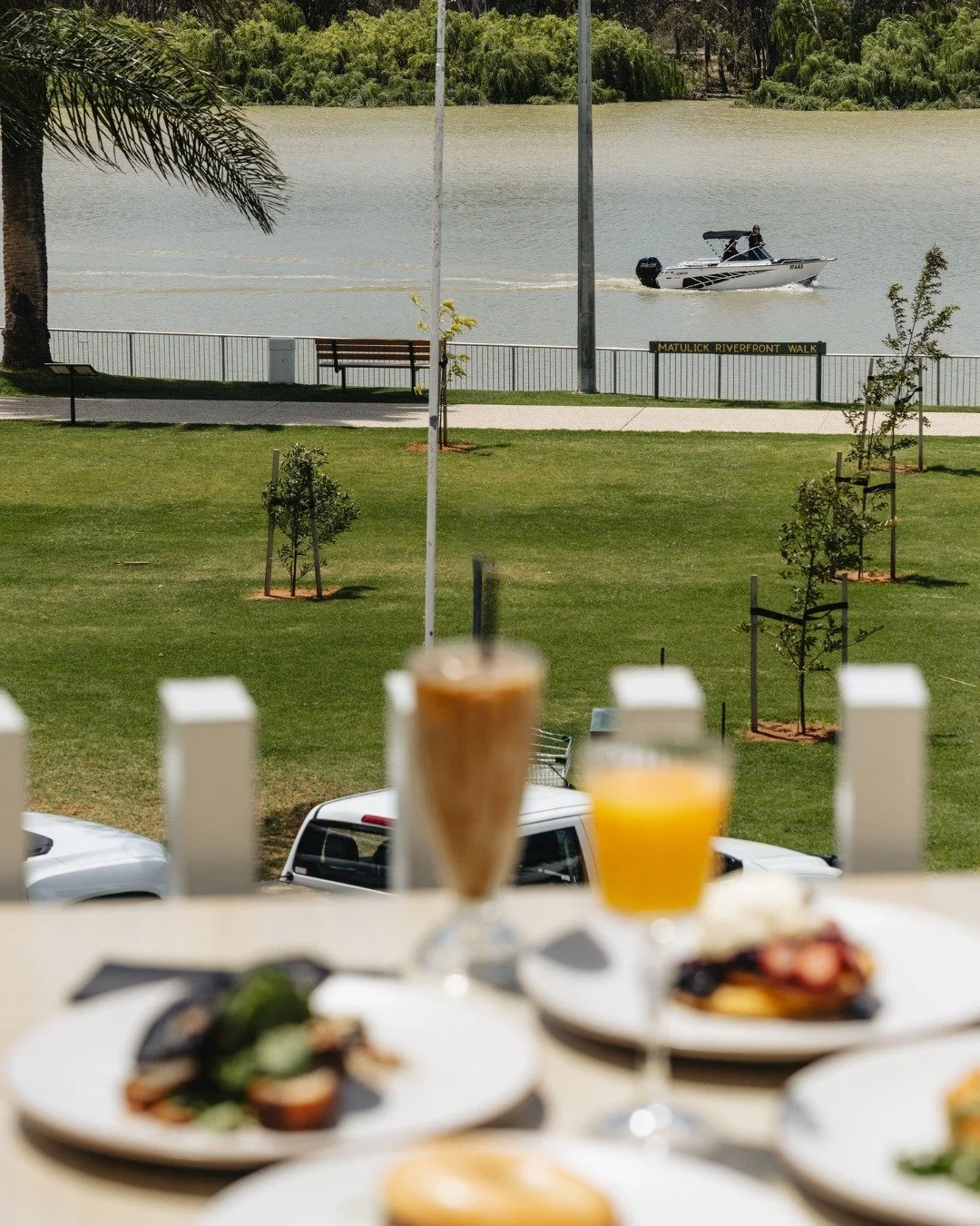 River views &amp; slow mornings. ☕✨

#HotelRenmark #Renmark #RiverlandSA #MorningViews