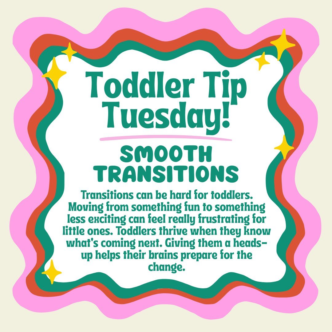 Transitions can be tough for toddlers &mdash; especially when they&rsquo;re in the middle of something fun. One small change can make a big difference: give a warning before the transition. This simple step helps toddlers prepare for what&rsquo;s com