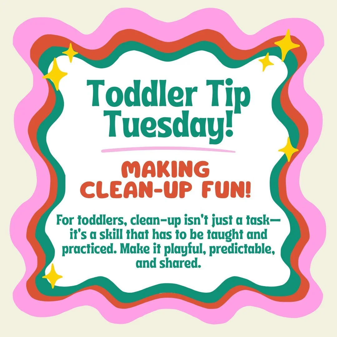 Clean-up doesn&rsquo;t have to be a struggle. When we make it playful, simple, and shared, toddlers are much more excited to join in.
🎶 Add a song
🎯 Turn it into a game
🤝 Do it together
Little by little, they&rsquo;re learning to help, take respon