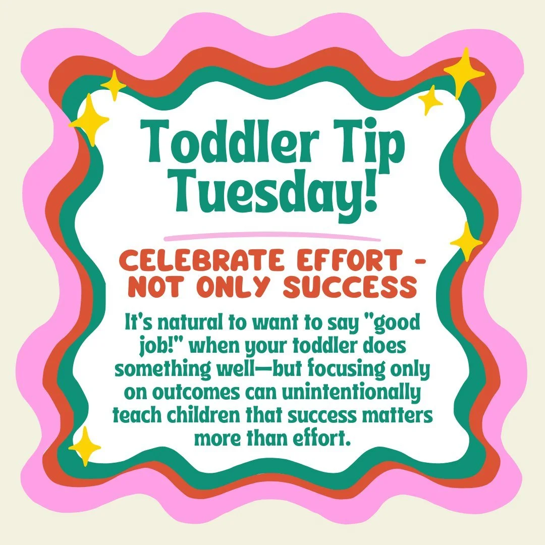 When we celebrate effort, (not just success) we&rsquo;re helping little hearts grow in confidence, resilience, and courage. It&rsquo;s not always just about getting it right &mdash; it&rsquo;s about learning to keep going. 🩷

#ToddlerTipTuesday #Cro