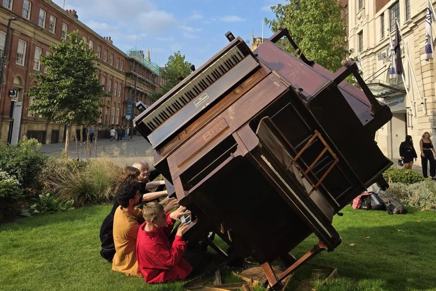 Square Music in the Pianodrome