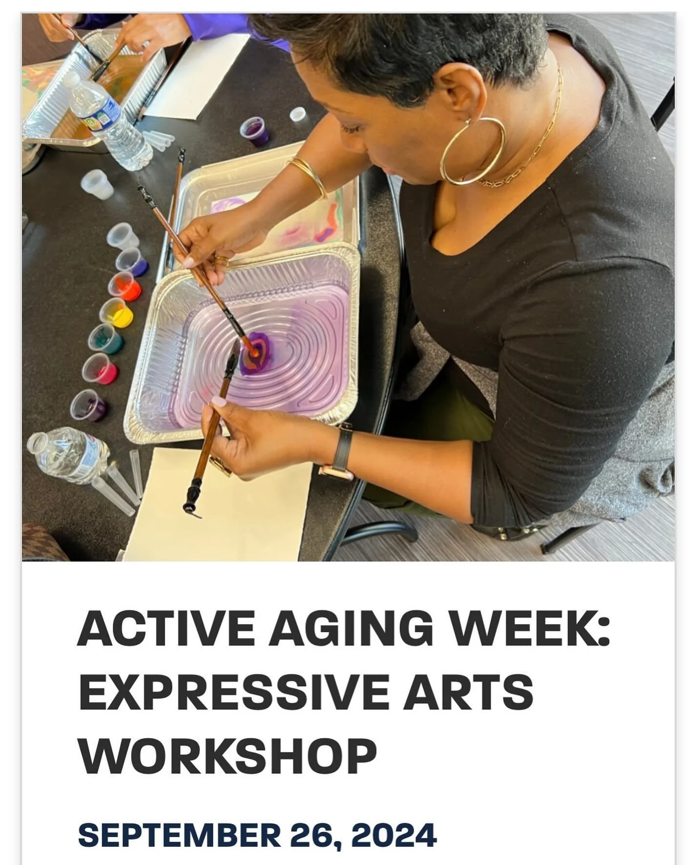 Calling all creatives aged 60 years and better! Join us on September 26th from 10am to 1pm at Montpelier Arts Center for a day of fun, creativity, and reflection. 🎨✨ Together, we&rsquo;ll create meaningful touchstones and explore how art can help us