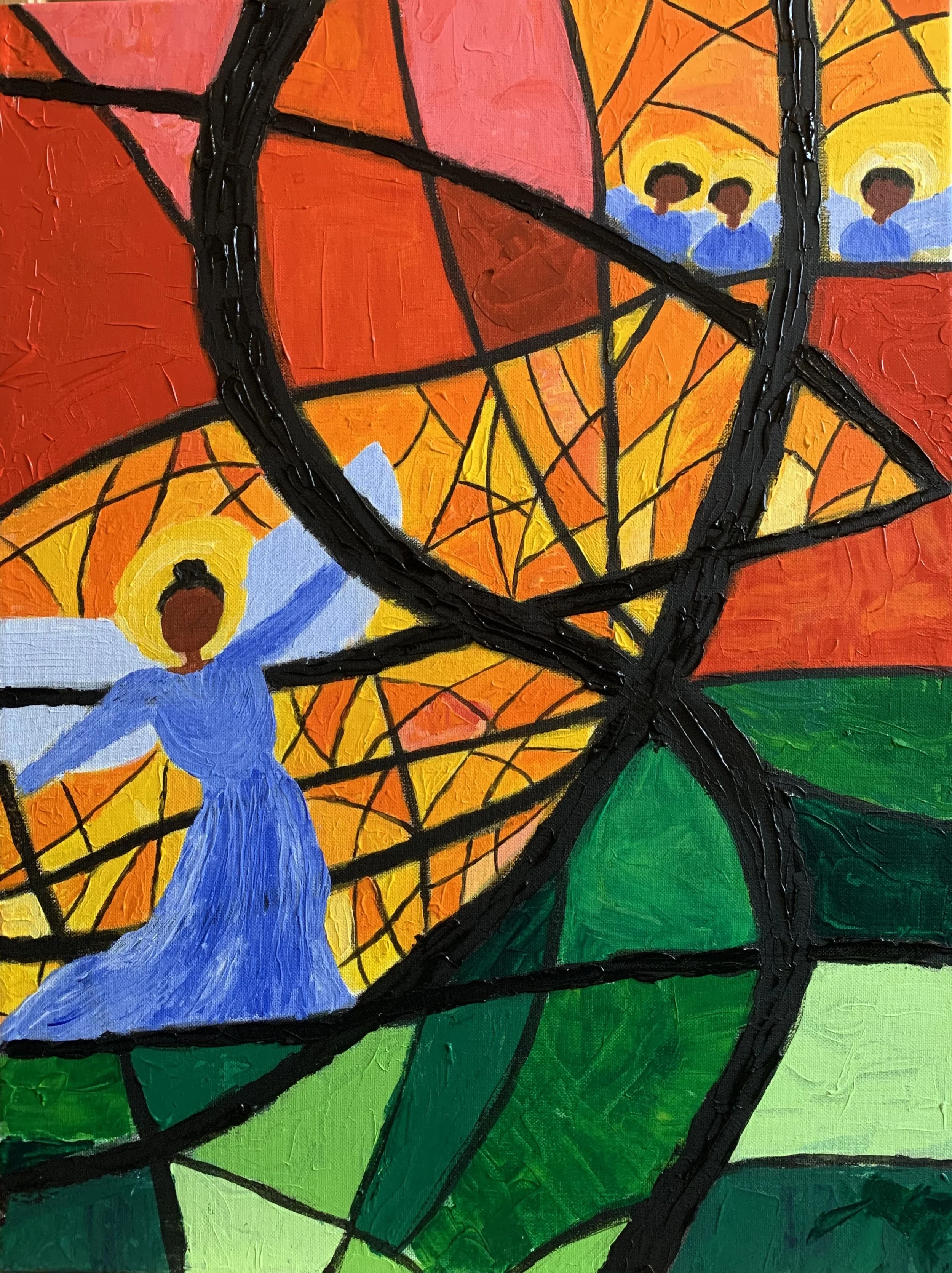Acrylic Painting on Canvas
