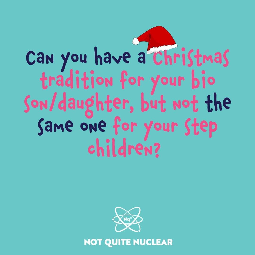 🎄🎁When I was a kid, my mum always gave us a Christmas Eve present.

I used to think she did it because we were RELENTLESS with Christmas excitement. 

But since becoming a step mum and then a mum, I now realise she did it because SHE was relentless