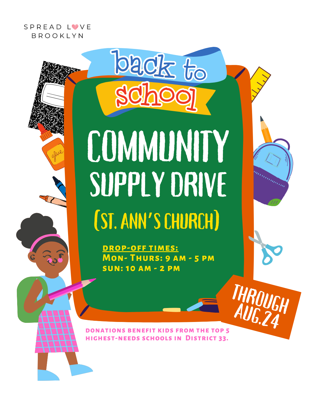 Community Back-to-School Supply Drive