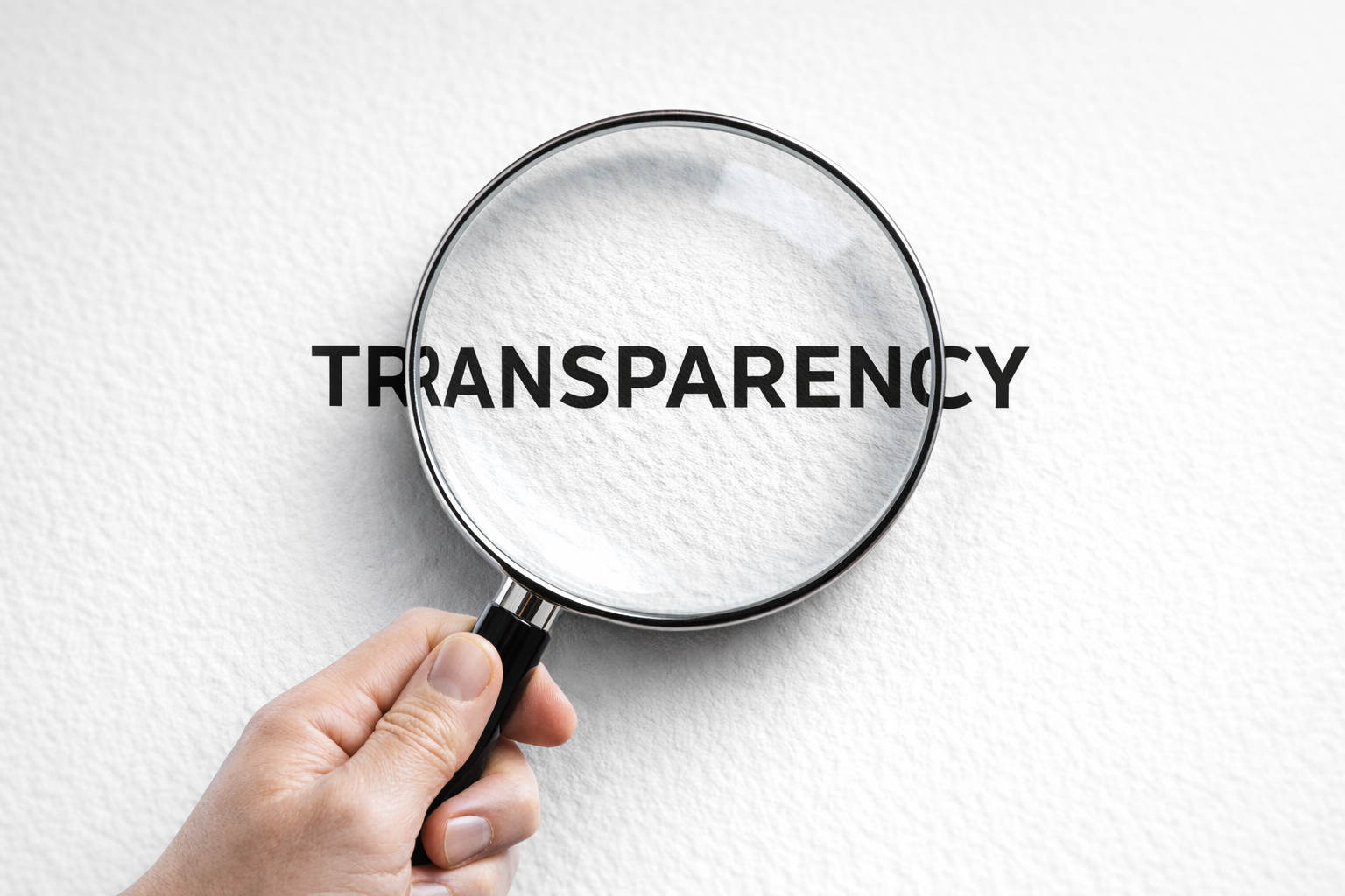 So we don’t repeat the past: Transparency must be the minimum standard 