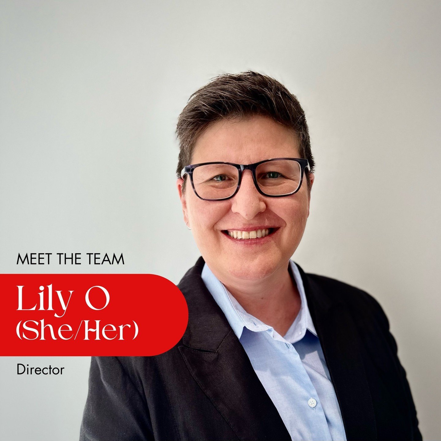 Meet the team- Lily O (She/Her), Director!
Lily is an active member and supporter of the LGBTQIA+ community. She has provided support and leadership to local community groups based in Perth. Encouraging unity, strength and social engagement.

She is 